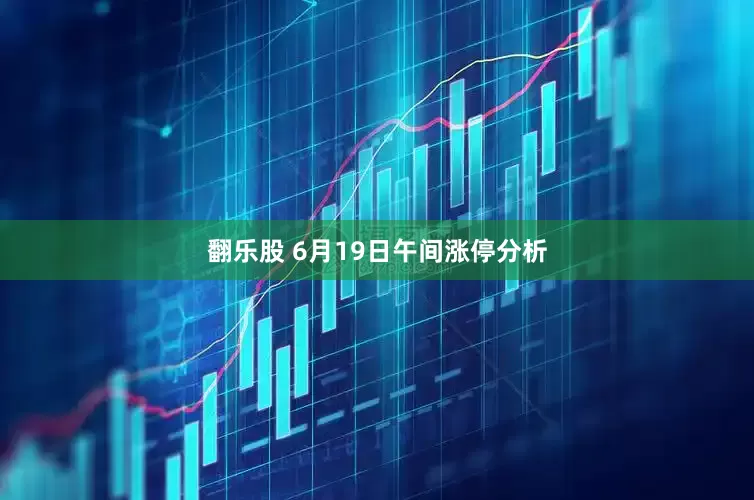 翻乐股 6月19日午间涨停分析